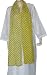 Long Scarf Cotton Tie and Dye Accessory 88 x 40 inches