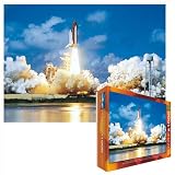 Jigsaw Puzzle , Space Shuttle Take-off, 1000 pieces, 126.5 in X 19.25 in. Ships same day.