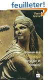 Dictionnaire de la mythologie grecque et romaine