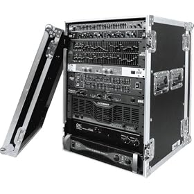 Road Ready RR16UAD - Deluxe 16U Amplifier Rack Case by 