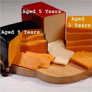 Aged Cheddar Cheese (9 yr. old - Black) by Burgers' Smokehouse