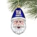New York Giants Blown Glass Santa Cap Christmas Tree Ornament
