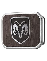 Dodge Ram Framed Marquetry Black Walnut Metal - Matte RSB by Buckle Down