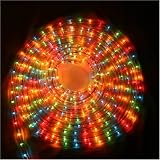 Christmas Lights Multi Coloured Rope Light 9m Multi Action