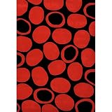 Cell Rug - Red (5 x7 3)