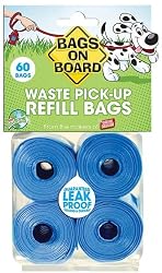 Bags on Board Regular Bag Refill Pack, 60 Bags