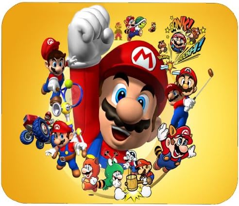 Mario Mousepad Video Game Mouse Pad
