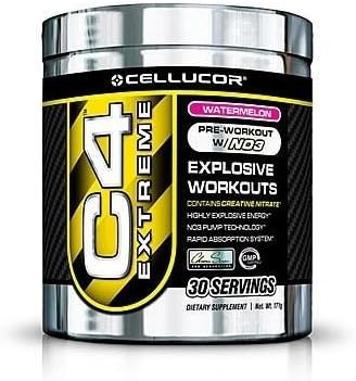 Cellucor C4 Extreme Pre-Workout With NO3 30 SERVINGS Watermelon