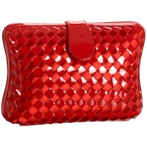 Y & S Woven Box Clutch