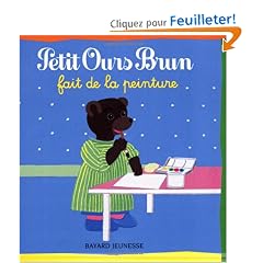 Petit Ours Brun fait de la peinture