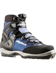 Sports: Alpina Womens BC-1550 EVE Back-Country Nordic Cross-Country Ski Boots for NNN-BC bindings (Black/Indigo - Size 40) - Alpina