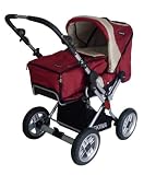 Zekiwa 453/145-06 -Poussette transformable Alu Cross - Rouge/ violet (Import Allemagne)
