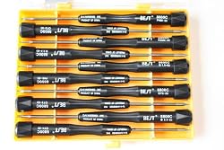10 Pcs Pocket Precision Telecom Screwdriver Set with Magnetic Tip
