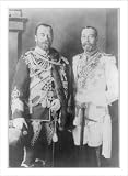 Historic Print (L): [Czar Nicholas II of Russia and King George V of England, three-quarter length portrait,