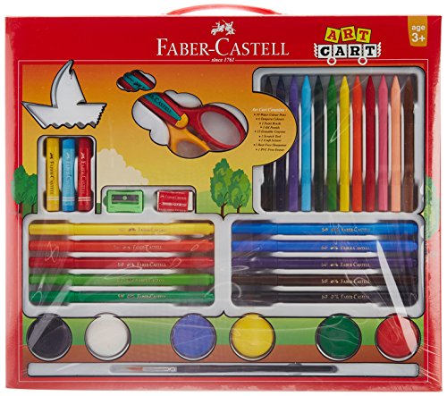 Faber-Castell Art Cart Colouring Kit Full of Colours full of fun Faber-Castell Art Cart Colouring Kit Full of Colours full of fun