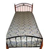 Tealblue Pashmina Bedspread Bedding Sofa Throw Twin Size Bed