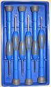 TORX 6pc Mini-screwdriver set w/plastic case