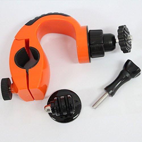 OKFAN 360-degree Rotation Bike Mount with Tripod Adaptor Screw for Gopro Hero3+/3/2/1