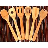 GinsonBamboo6-PieceKitchenUtensilSet