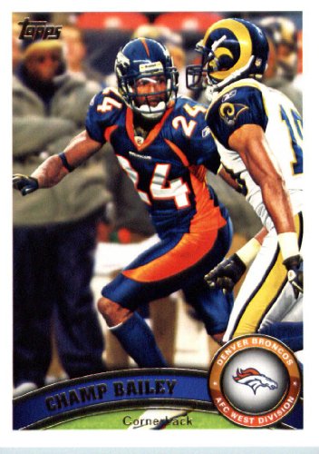 2011 Topps #167 Champ Bailey - Denver Broncos (Football Cards)