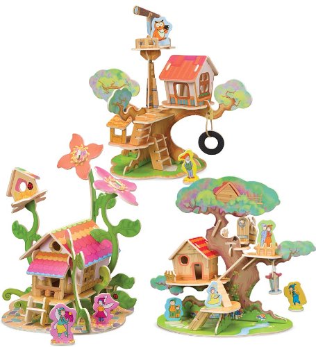 Woodland Puzzle Play Sets, set of 3