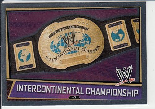 Slam Attax Superstars Intercontinental Championship Title Card by Slam Attax Superstars