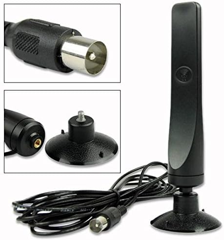 LXHY Black 12dBi Aerial Antenna For DVB-T TV HDTV Digital Freeview