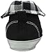 Luvable Friends Unisex Baby Crib Shoes, Black Hi Top, 6-12 Months