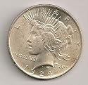 1924-P Silver Peace Dollar