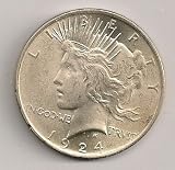 1924-P Silver Peace Dollar
