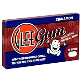 Glee Gum, Cinnamon, 18 Piece Box, (Pack of 12)