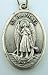 Catholic Christian Patron Saint St Raphael Silver Plate Protection Prayer Medal Pendant Necklace
