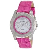 Akribos XXIV Women's AKR483PK Diamond Multi-Function Watch