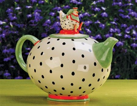 Patience Brewster Krinkles - Chicken Teapot 08-30369