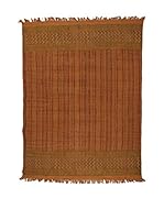 ICONS CORNER Alfombra Efecto Desgastado (Marrón)