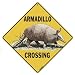 Armadillo Crossing Sign