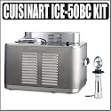 Cuisinart ICE-50BC Supreme Ice Cream Maker w/ Electric Ice Cream Scoop