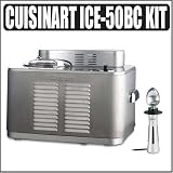 Review CONAIR ACUIICE50BCK1 / Cuisinart ICE-50BC Supreme Ice Cream Maker w/ Electric Ice Cream Scoop
