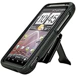 Body Glove 9208501 HTC Thunderbolt Glove Snap-on Case with Kickstand - 1 Pa ....