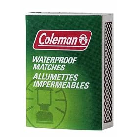 Coleman 829-205T Waterproof Matches (Pack of 8)