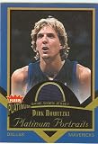 2002-03 Fleer Platinum Portraits Game Worn Jerseys DN Dirk Nowitzki (Basketball Cards) (Piece of Authentic NBA Uniform)