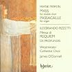 Martin: Mass, Passacaille; Pizzetti: Requiem