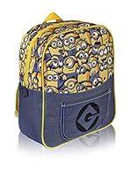 MINIONS Mochila Minions Jeans (Azul / Amarillo)