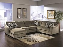 Big Sale Cosmo Marble Fabric Upholstery 3 Piece Sectional With Left Arm Facing Chaise