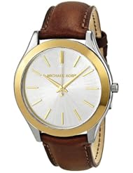 Michael Kors Runway Slim Quartz Silver Dial Womens Watch - MK2259