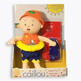 Caillou - Plush - Water Fun Doll w Beach Toys by Caillou
