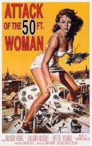 Attack of the 50 Ft Woman Movie (Standing over Freeway) Poster Print - 24" X 36"
