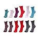 [Off Season Sale] 12 Pairs Assorted Super Soft Warm Cozy Home Socks