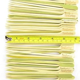 10,000 Piece Case Pack of 5.9 Paddle Style Bamboo Skewers, 20bags X 100pc bag=2,000 pc box... by