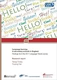 Language learning in secondary schools in England : findings from the 2011 Language Trends survey : research report